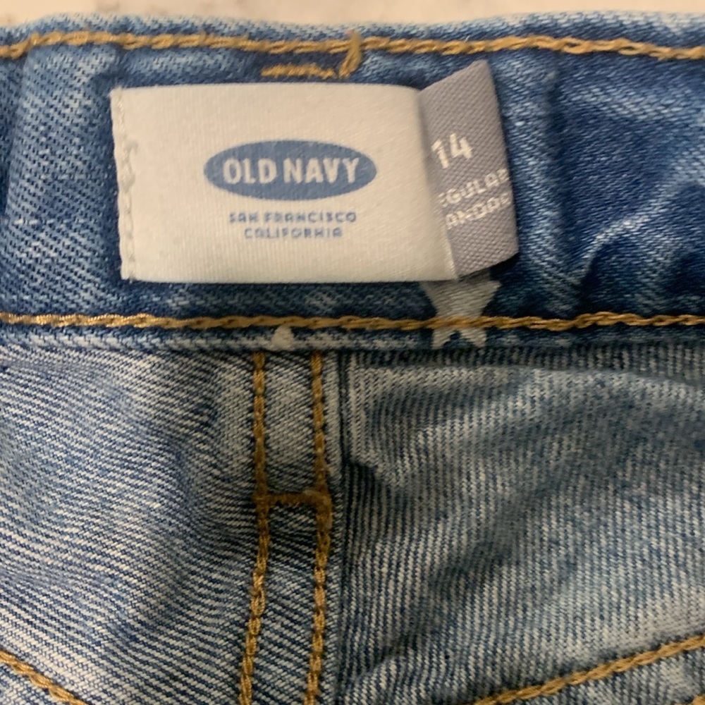 Old Navy Star Denim Shorts Embellished July 4th - Picture 3 of 3